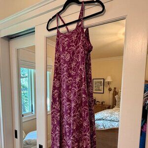 PACT Fit and Flare Midi Dress